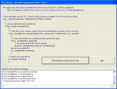TDx_Library - Example #1