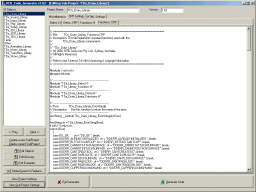 The TDx_Library is created using the BCB_Code_Generator v2.3